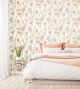 Pomegranate Trail Wallpaper by Ohpopsi Blossom