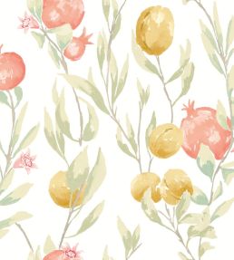 Pomegranate Trail Wallpaper by Ohpopsi Olive