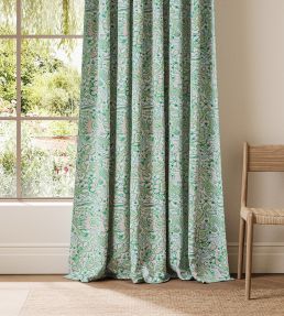Pomona Fabric by Scion Lilac/Jade