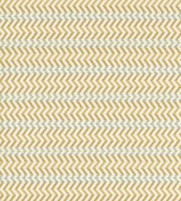 Pomona Zigzag Fabric by Scion Honey/Cornflower