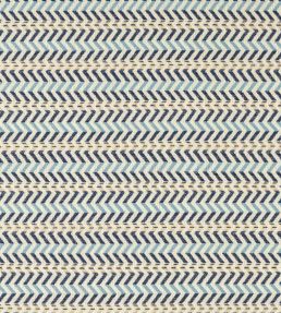 Pomona Zigzag Fabric by Scion Indigo/Coast Blue