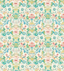 Pompadour Print Multi Wallpaper by Zoffany Multi