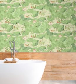 Pond Life Wallpaper by Brand McKenzie Willow