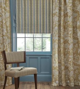Pondicherry Fabric by Nina Campbell Yellow