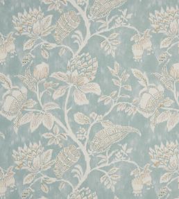 Pondicherry Fabric by Nina Campbell Blue