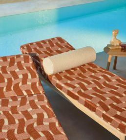 Pool Recycled Fabric by Kirkby Design Grapefruit