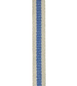 Poole Stripe Braid Trimming by Ian Mankin Cobalt