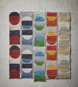 Pop Art Border Trimming by Christopher Farr Cloth Green