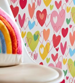 Pop Hearts Wallpaper by Ohpopsi Tutti Frutti
