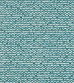 Popple Outdoor Fabric by Fermoie Teal