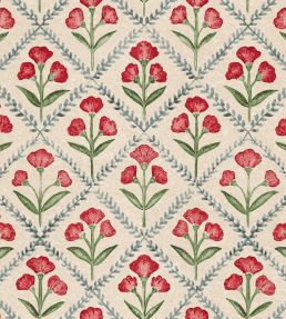 Poppy Wallpaper by Coordonne Red