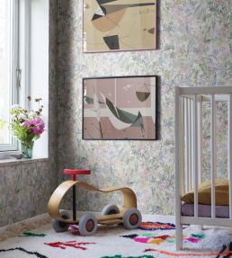 Poppy Meadow Wallpaper by Rebel Walls Pastel