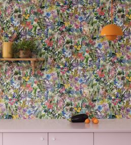 Poppy Meadow Wallpaper by Rebel Walls Rainbow
