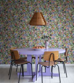 Poppy Meadow Wallpaper by Rebel Walls Rainbow