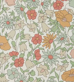 Poppy Meadowfield Wallpaper by Liberty Lichen