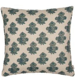 Poppy Paisley Cushion 50 x 50cm by GP & J Baker Indigo