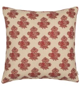 Poppy Paisley Cushion 50 x 50cm by GP & J Baker Red