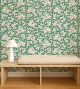 Poppy Pod Wallpaper by Scion Marine