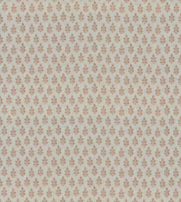 Poppy Sprig Fabric by GP & J Baker Aqua/Blush