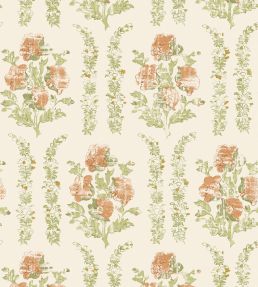 Poppyfield Wallpaper by Madeaux 02 Paprika