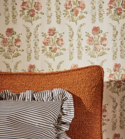 Poppyfield Wallpaper by Madeaux 02 Paprika