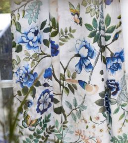 Porcelaine de Chine Fabric by Designers Guild Cobalt