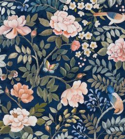 Porcelaine de Chine Wallpaper by Designers Guild Midnight