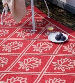 Brink & Campman Porchester Outdoor rug Poppy Red 480200-140200-US Poppy Red
