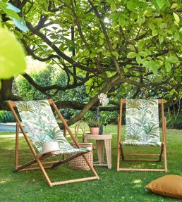 Porquerolles Fabric by Camengo Aqua