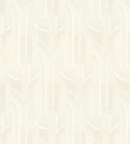 Porte Doree Wallpaper by Casamance Blanc/Dore
