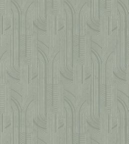 Porte Doree Wallpaper by Casamance Kaki Clair/Nacre
