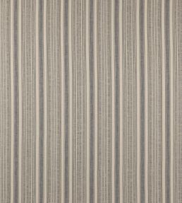 Porth Stripe Fabric by Colefax and Fowler Blue