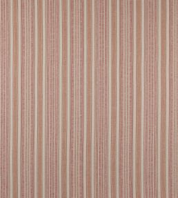 Porth Stripe Fabric by Colefax and Fowler Red