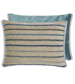 Porthminster Cushion 40 x 30cm by Designers Guild Cobalt
