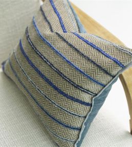 Porthminster Cushion 40 x 30cm by Designers Guild Cobalt