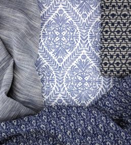 Portia Fabric by Warwick Cornsilk