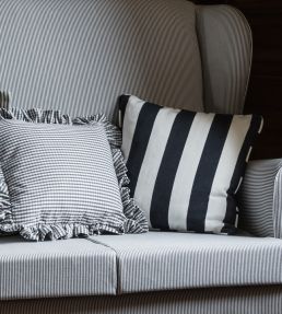 Portland Fabric by Clarke & Clarke Ebony