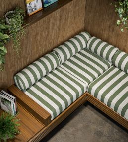 Portland Fabric by Clarke & Clarke Herb