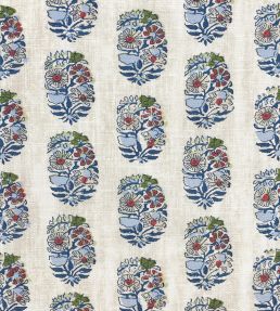 Posie Fabric by Ian Sanderson Mandarin
