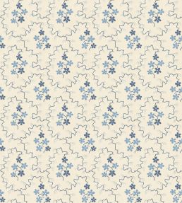 Posy Wallpaper by GP & J Baker Blue