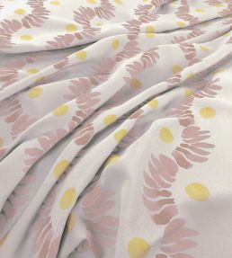 Posy Fabric by Wemyss Cream Soda