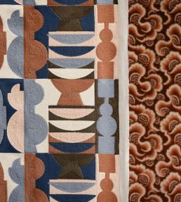 Pot Shop Fabric by Harlequin Atlantic/Neptune Green