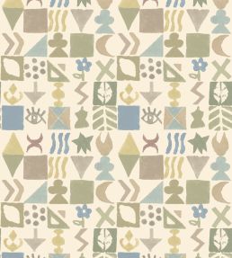 Potato Print Wallpaper by GP & J Baker Sage