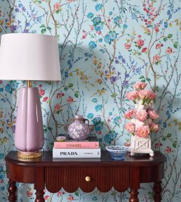 Potpourri Wallpaper by Scalamandre Cameo Rose