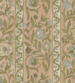 Potter Stripe Wallpaper by Josephine Munsey Plaster Pink
