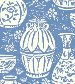 Pottery Wallpaper by Langelid Von Bromssen Mediterranean