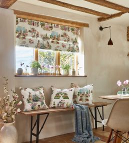 Potting Shed Fabric by Prestigious Textiles Bluebell
