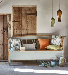 Potting Shed Fabric by Prestigious Textiles Bluebell