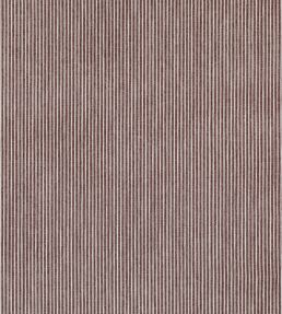 Poulton Stripe Fabric by Fermoie Burgandy