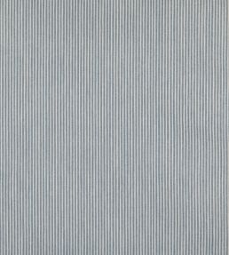 Poulton Stripe Fabric by Fermoie Light Blue